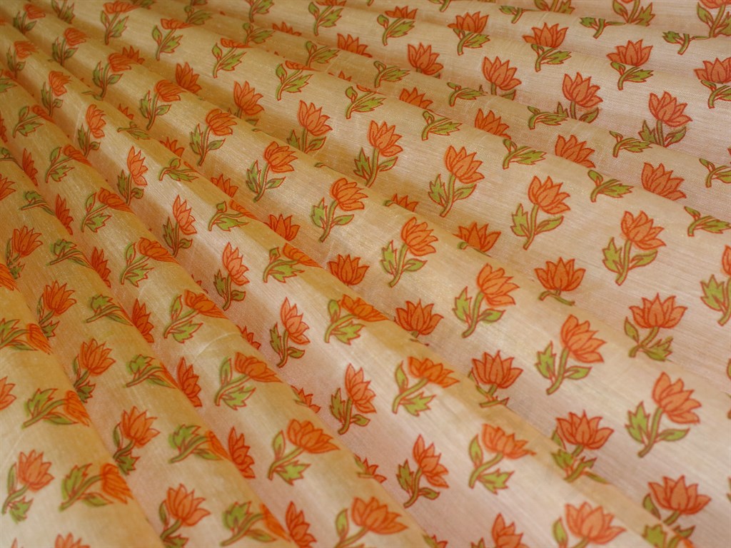 peachfloral-polyester-chanderi-fabric-d66-pchgrnpgt-pch-ch