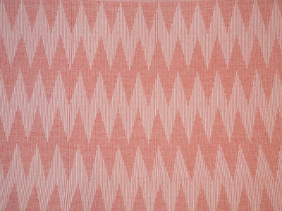 dull-orange-chevron-cotton-jacquard-fabric