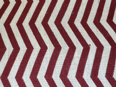 maroon-white-chevron-cotton-jacquard-fabric-se-j-39