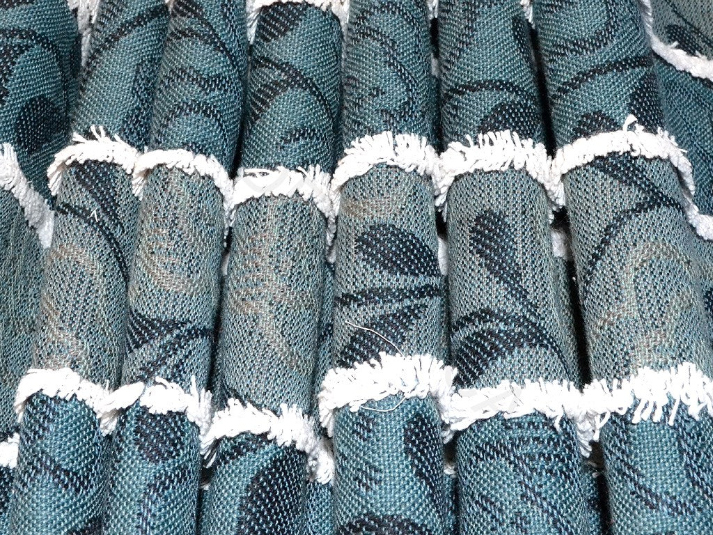 teal-gray-stripes-floral-cotton-jacquard-fabric-se-j-50