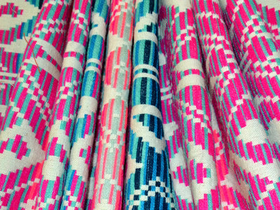 pink-blue-geometric-cotton-jacquard-fabric-se-jdd-23