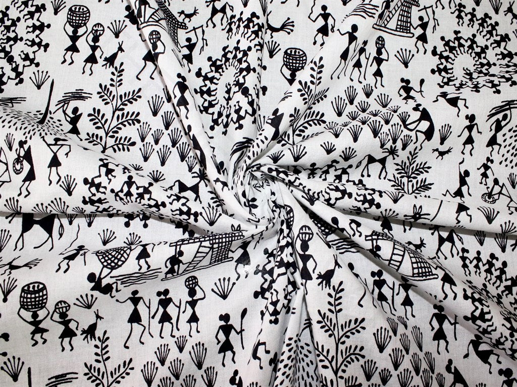 white-black-warli-print-cotton-fabric-rp-d72-black-c