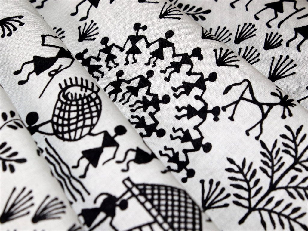 white-black-warli-print-cotton-fabric-rp-d72-black-c