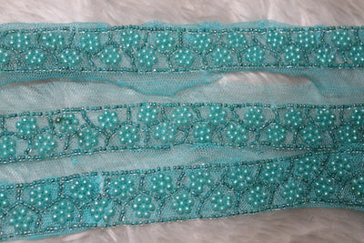 light-blue-floral-pearl-handwork-lace