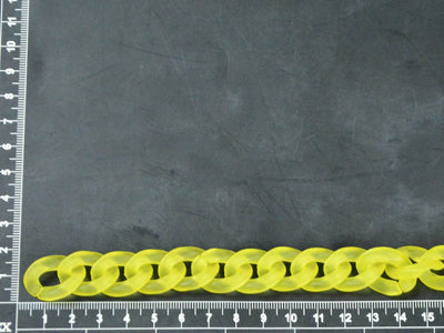 lemon-yellow-circular-acrylic-chains