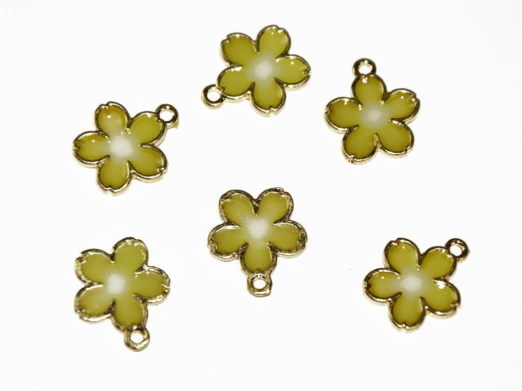 lemon-yellow-flower-charms