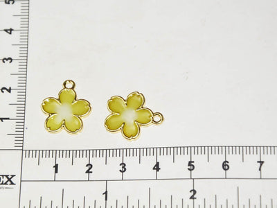 lemon-yellow-flower-charms
