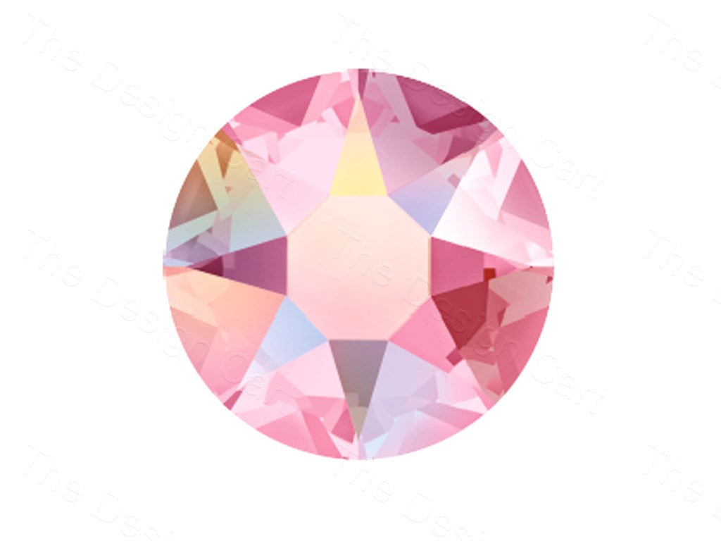 Light Rose Aurore Boreale Preciosa Hotfix Rhinestones (1628267872290)