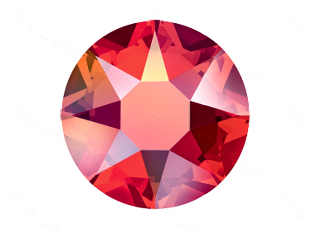 Light Siam Aurore Boreale Preciosa Hotfix Rhinestones (1628268134434)
