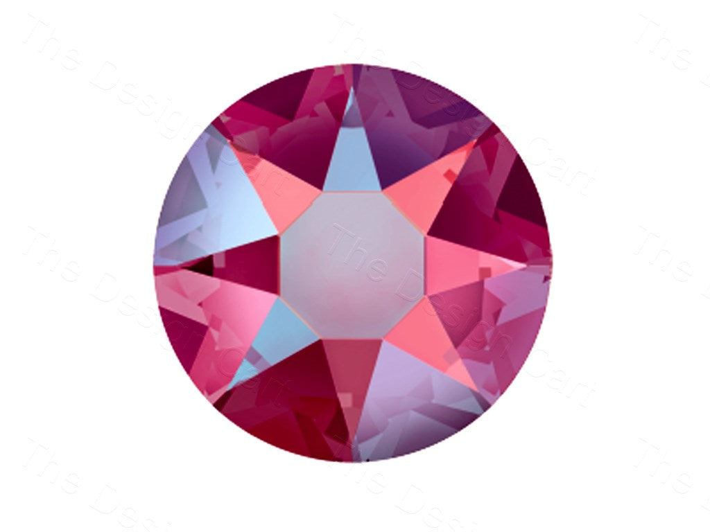 Light Siam Shimmer Preciosa Hotfix Rhinestones (1628268265506)