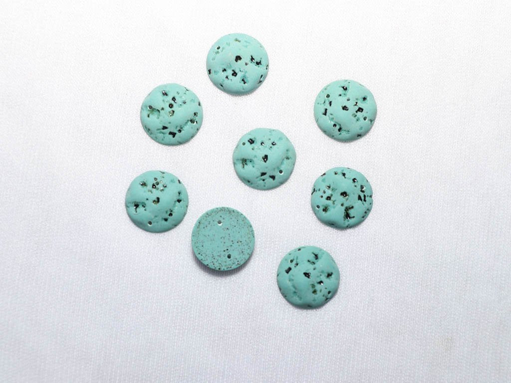 light-blue-black-textured-designer-circular-plastic-stones-16-mm