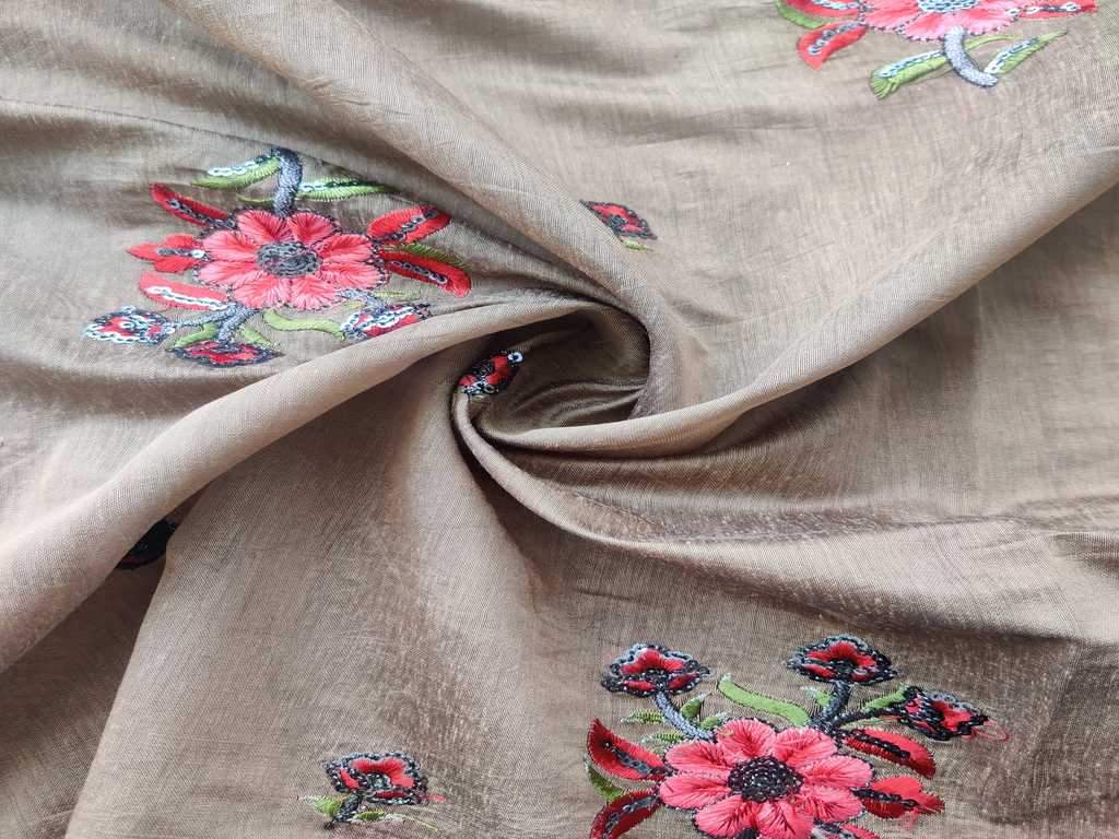 light-brown-chanderi-with-embellished-sequins-embroidered-floral-motifs