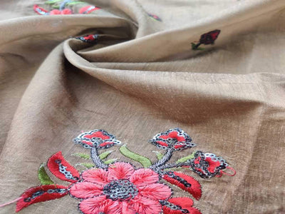 light-brown-chanderi-with-embellished-sequins-embroidered-floral-motifs