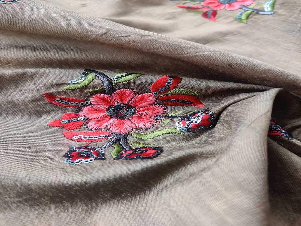 light-brown-chanderi-with-embellished-sequins-embroidered-floral-motifs