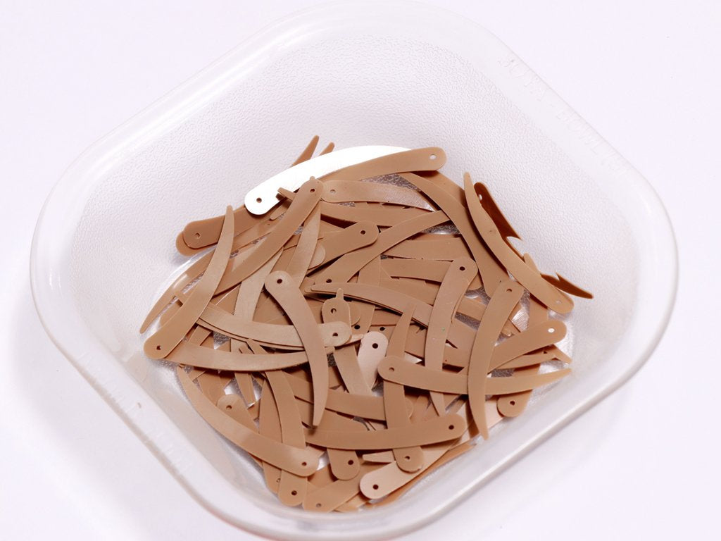 light-brown-one-hole-assymetric-plastic-sequins