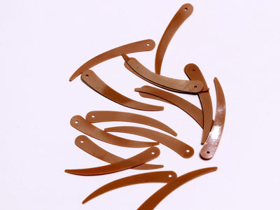 light-brown-one-hole-assymetric-plastic-sequins