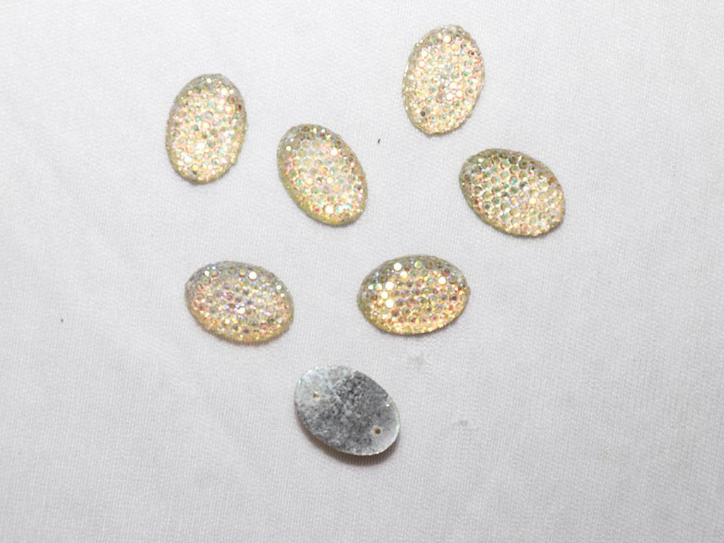 light-golden-multicolour-designer-oval-plastic-stones-18x13-mm