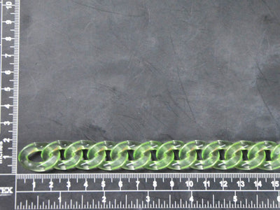 light-green-circular-acrylic-chains