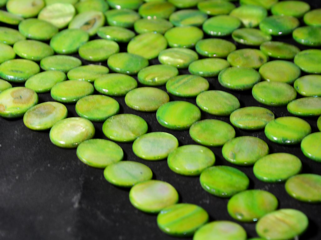 light-green-flat-circular-designer-glass-shell-beads-20-mm
