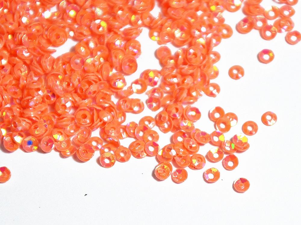 light-orange-bowl-plastic-sequins