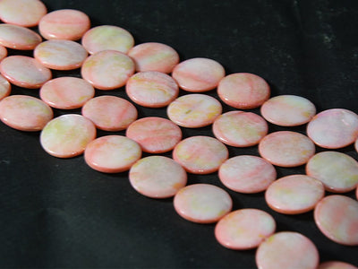 light-pink-flat-circular-designer-glass-shell-beads-20-mm