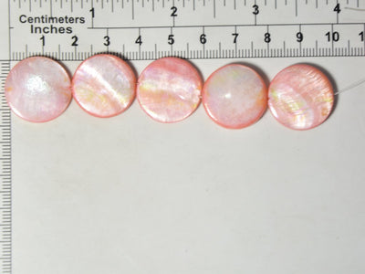 light-pink-flat-circular-designer-glass-shell-beads-20-mm