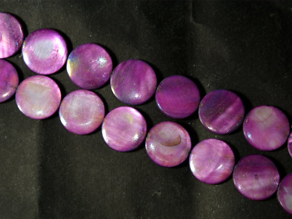light-pink-purple-flat-circular-designer-glass-shell-beads-20-mm