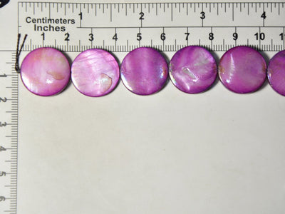 light-pink-purple-flat-circular-designer-glass-shell-beads-20-mm