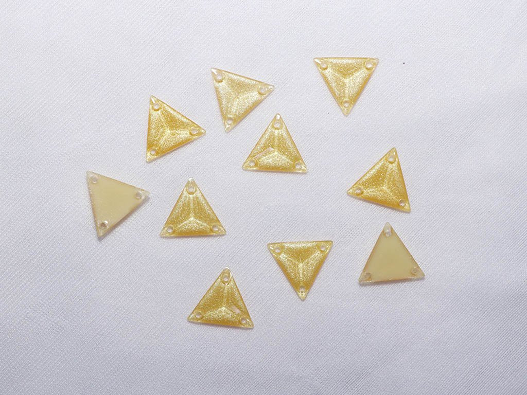 light-yellow-designer-triangular-plastic-stones-16x16-mm
