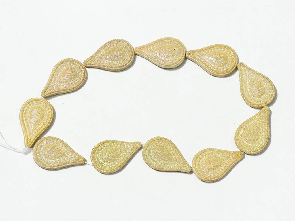 lime-yellow-designer-drop-plastic-beads-38x22-mm