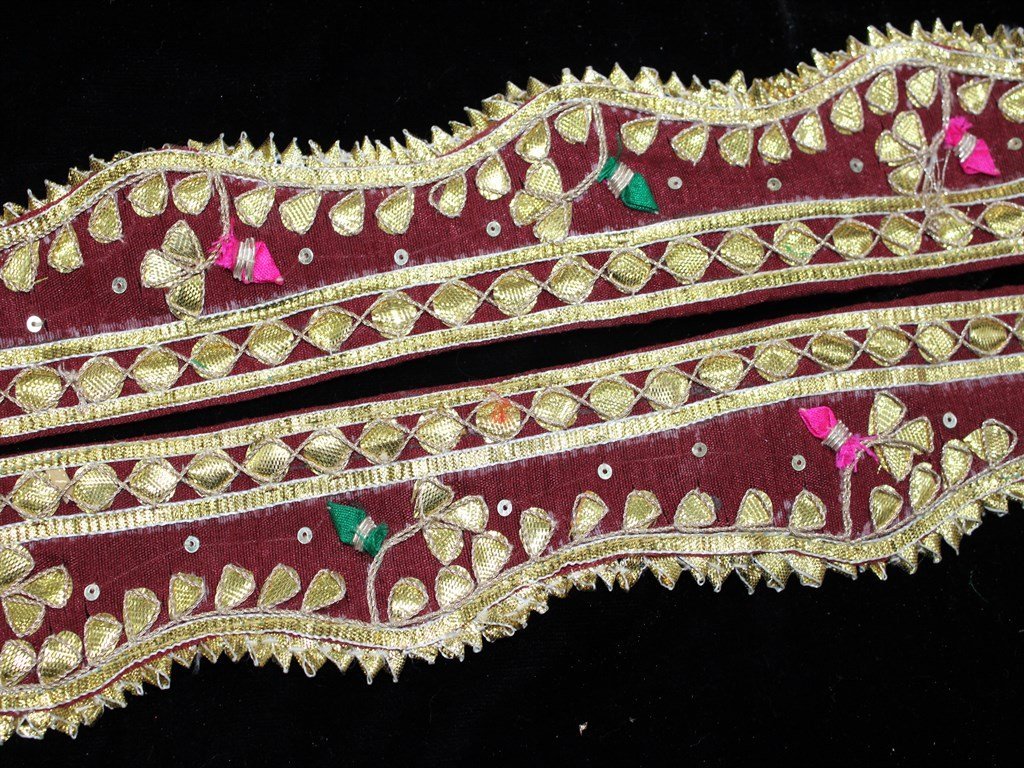 maroon-taditional-gota-work