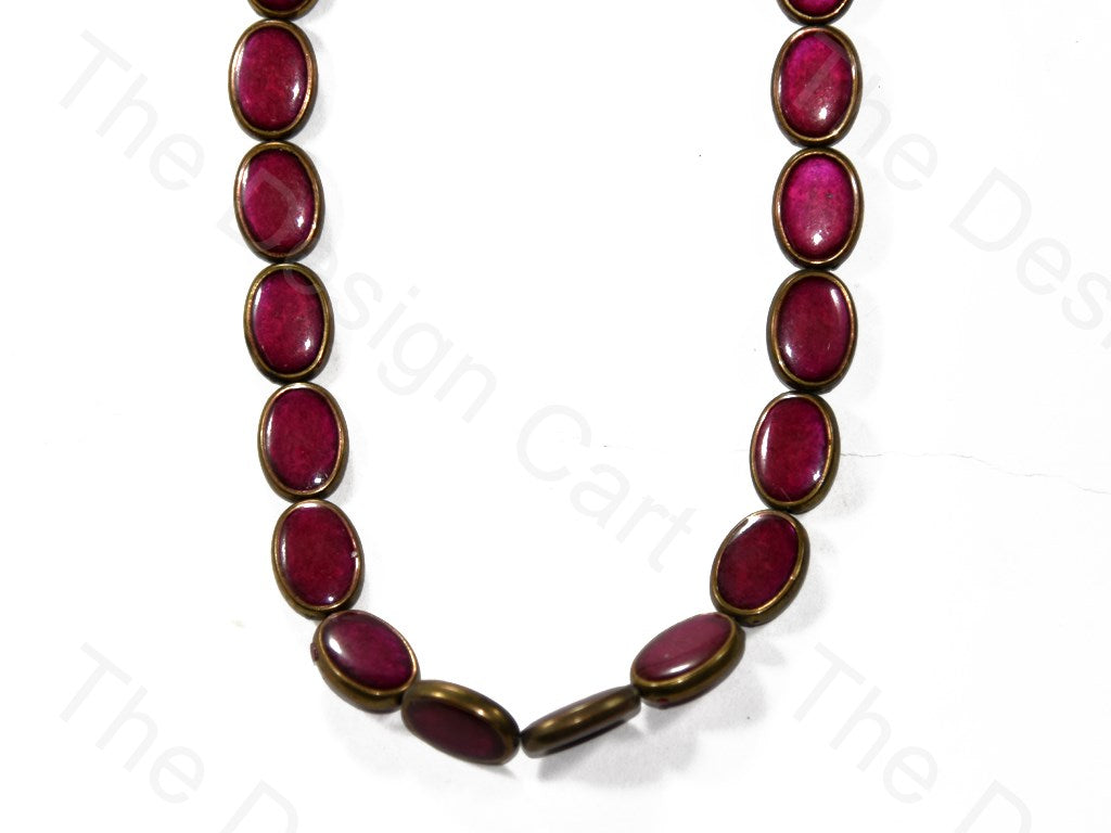 Oval Glossy Plastic Stones with enamel (398330101794)