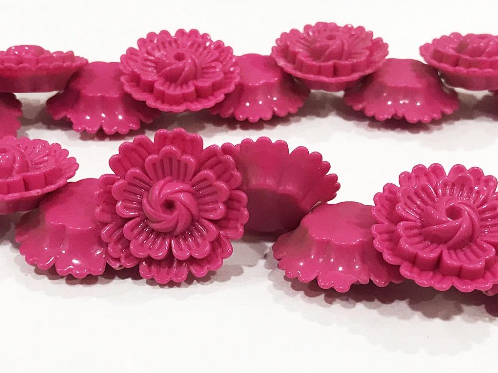 magenta-pink-plastic-flower-stones-26-mm