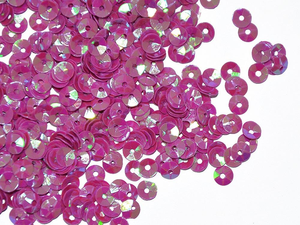 magenta-pink-rainbow-bowl-plastic-sequins