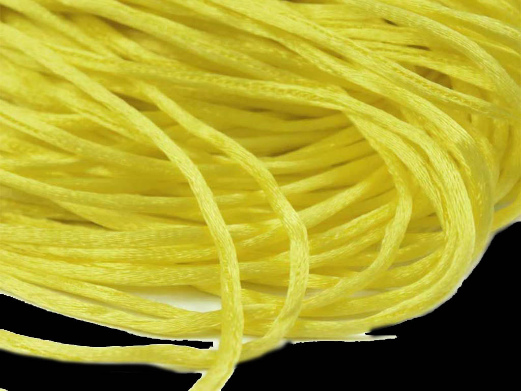 lemon-yellow-satin-cord-malai-dori