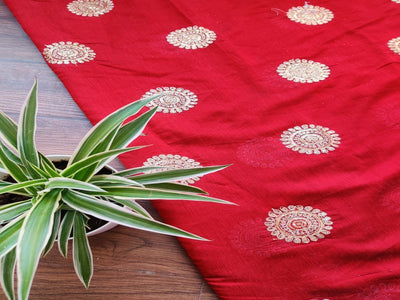 maroon-chanderi-with-golden-embroidered-sequins-dori-butas
