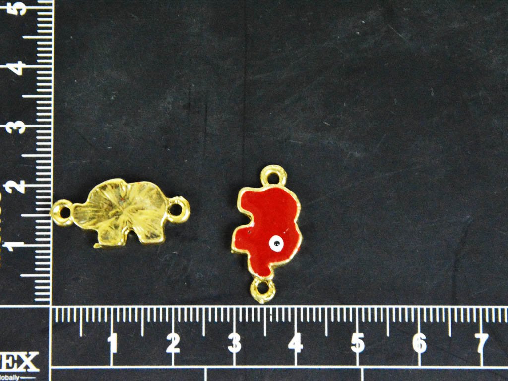 maroon-elephants-metal-charms