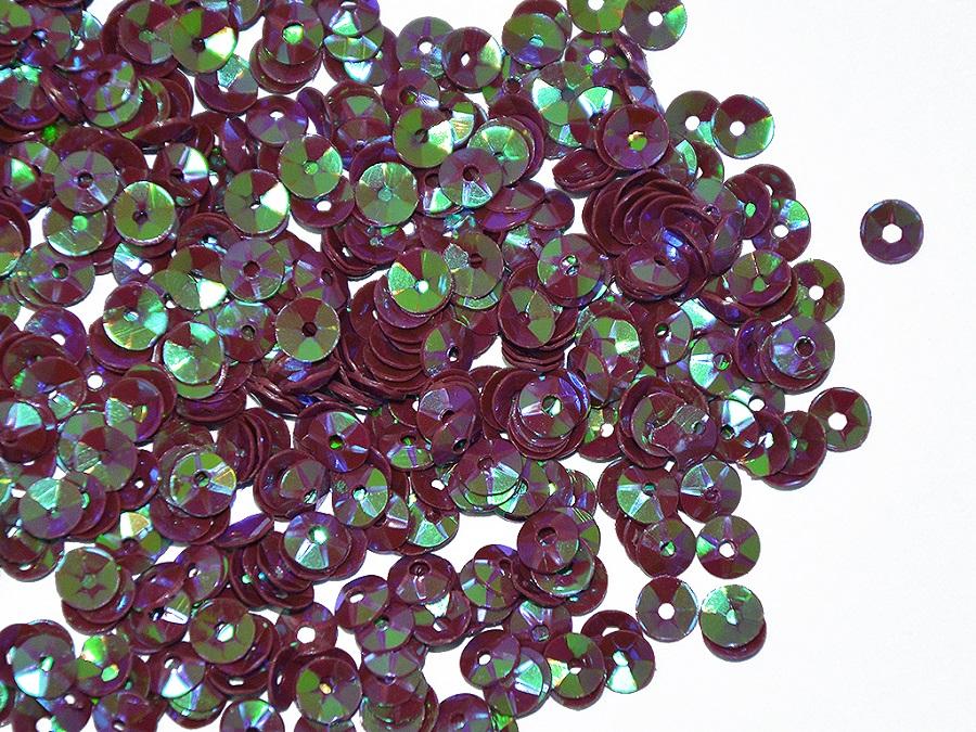 maroon-rainbow-bowl-plastic-sequins