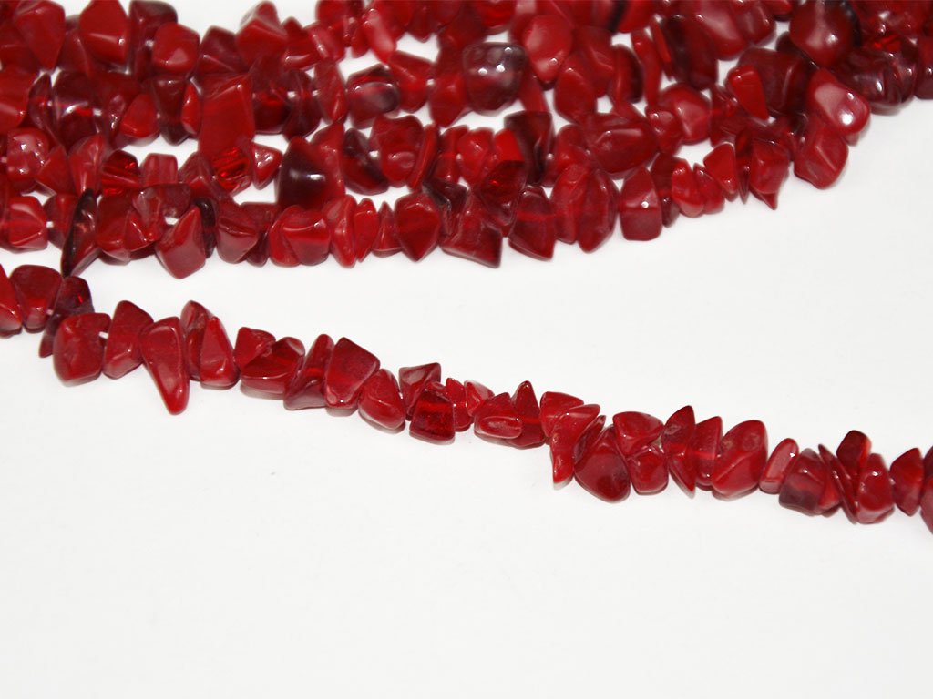 maroon-uncut-designer-glass-beads