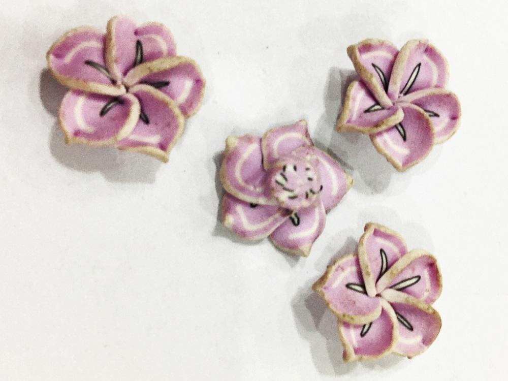 mauve-flower-rubber-embellishment