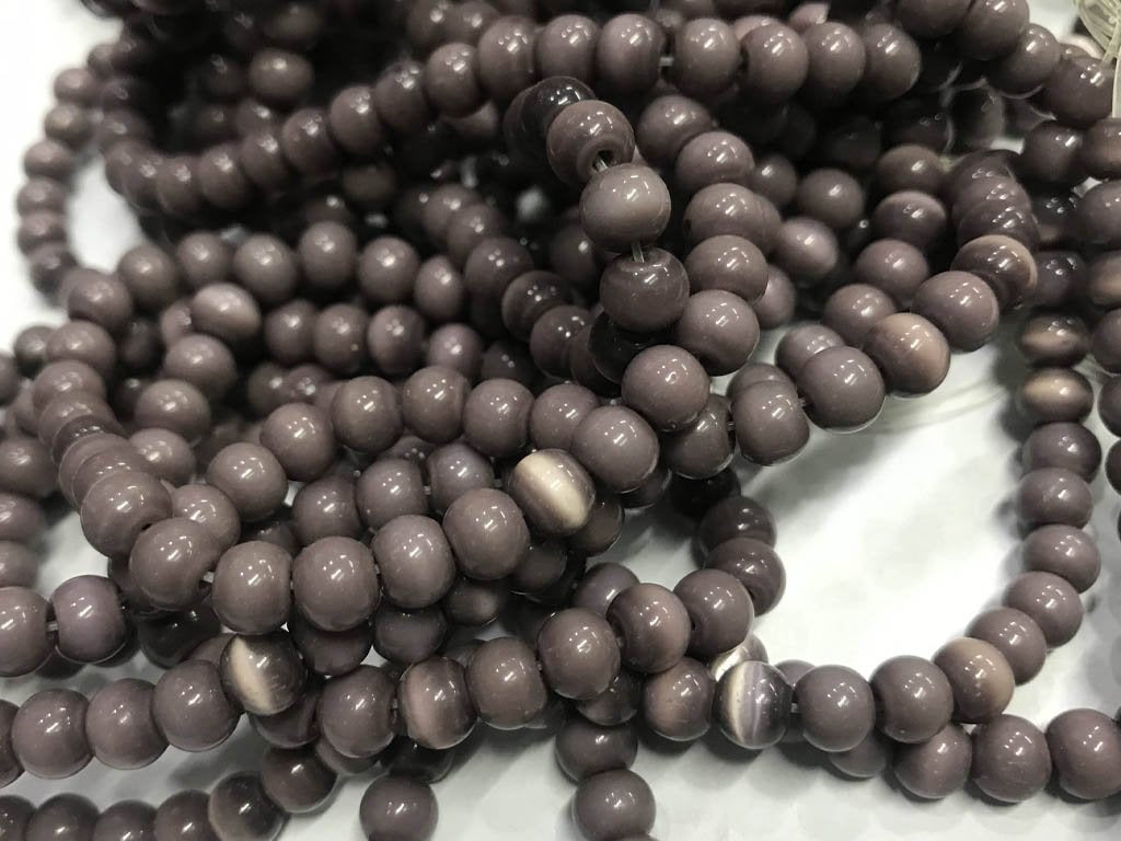 mauve-purple-circular-pressed-glass-beads-6mm