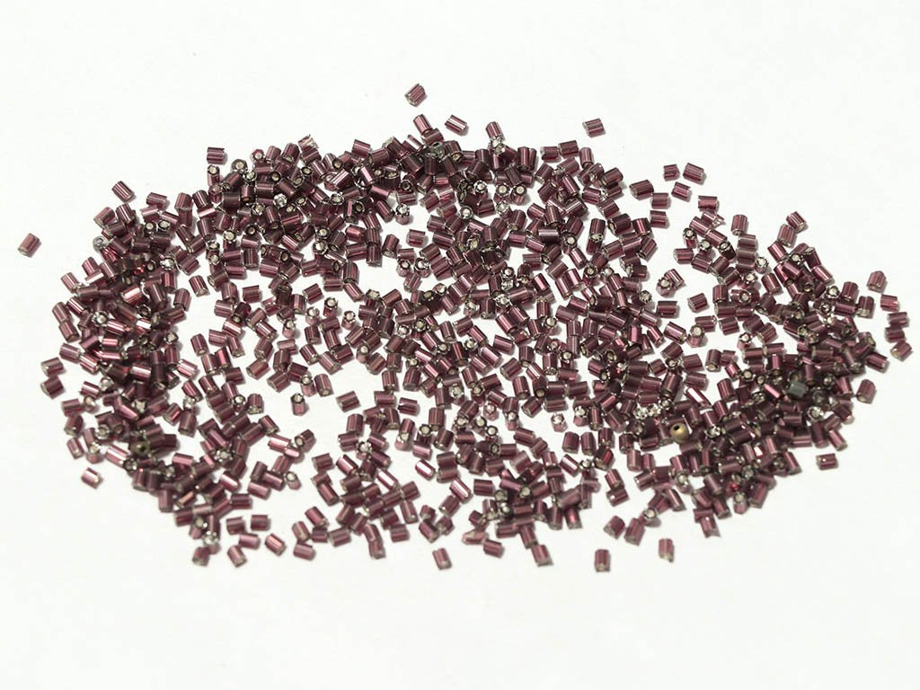 mauve-silverline-2-cut-glass-seed-beads-2-mm