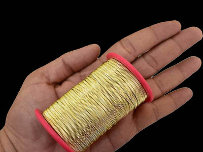 golden-parallel-lines-pattern-embossed-mukaish-metal-strips
