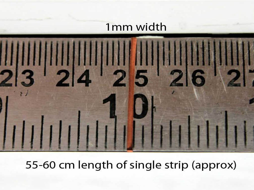 rust-brown-mukaish-metal-strips