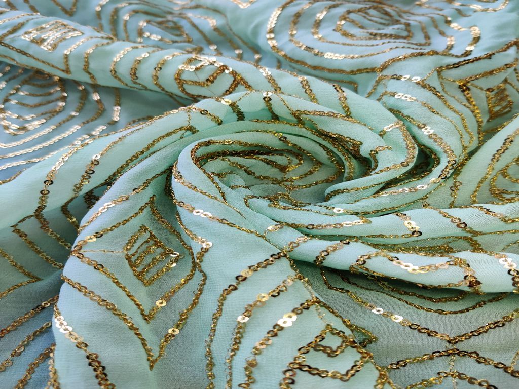 mint-green-fine-georgette-with-heavy-golden-sequins-embroidery-all-over