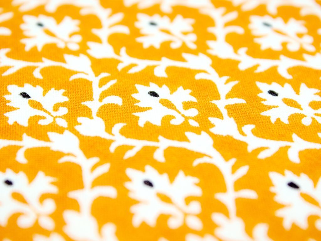 mustard-floral-motifs-cotton-fabric