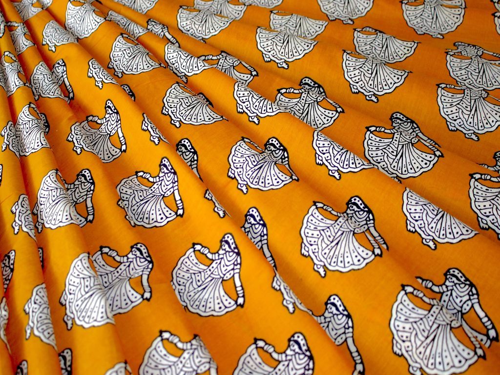mustard-tribal-design-cotton-fabric-rpd21-mustbl-c