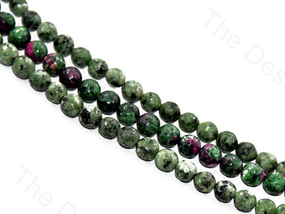 8 mm Mixed Green Rondelle Jade Quartz Semi Precious Stone (413512925218)