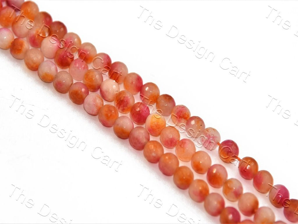 10 mm Brown Red Jade Rondelle Quartz Semi Precious Stone (415443091490)