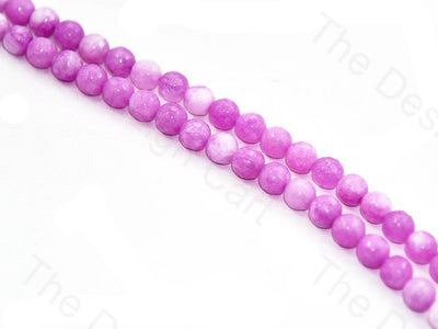 10 mm Purple White Jade Rondelle Quartz Semi Precious Stone (415443746850)